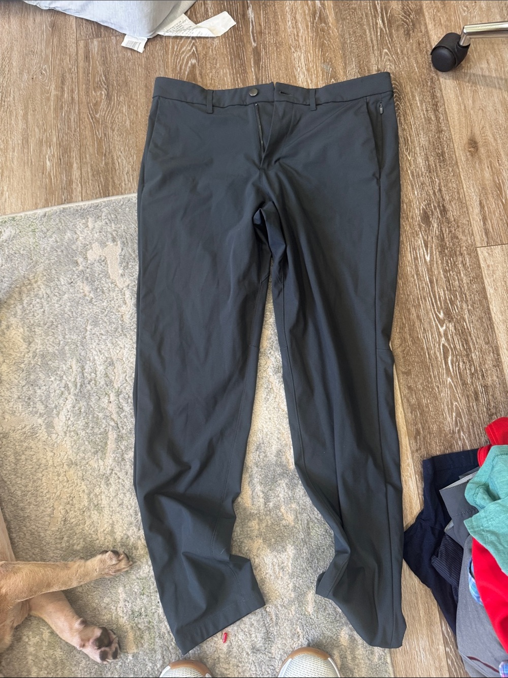 lululemon athletica Men's Dark Gray Chinos